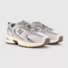 New Balance 204L Trainers  Silver Metallic Off White Brown
