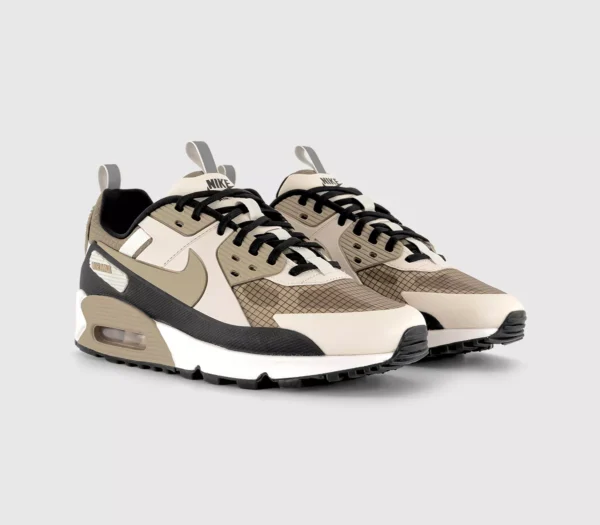 Nike Air Max 90 Drift Trainers  Light Orewood Brown Khaki Black Phantom