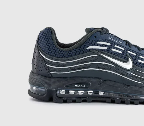 Air Max TL 2.5 Trainers2 Nike Air Max TL 2.5 Trainers Anthracite Metallic Silver Thunder Blue