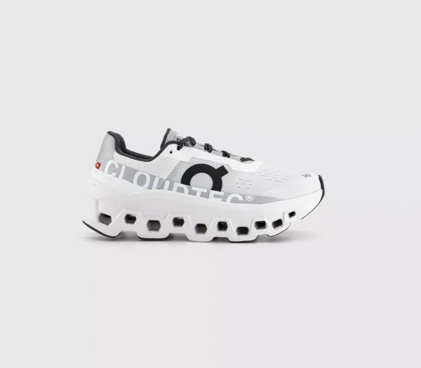 ON Cloudmonster Trainers  All White