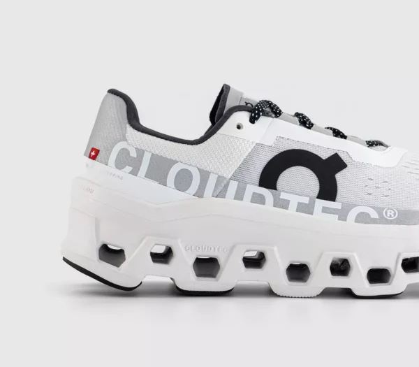 ON Cloudmonster Trainers  All White