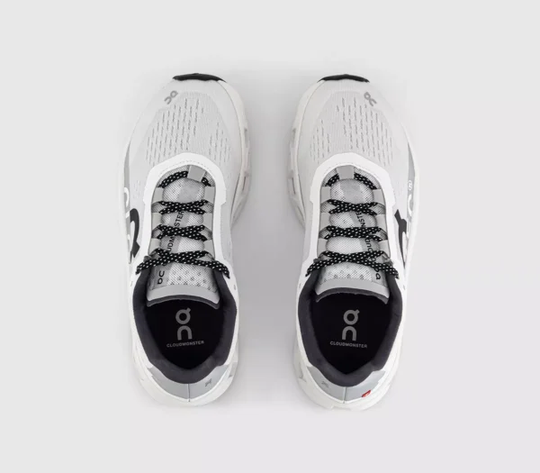 ON Cloudmonster Trainers  All White