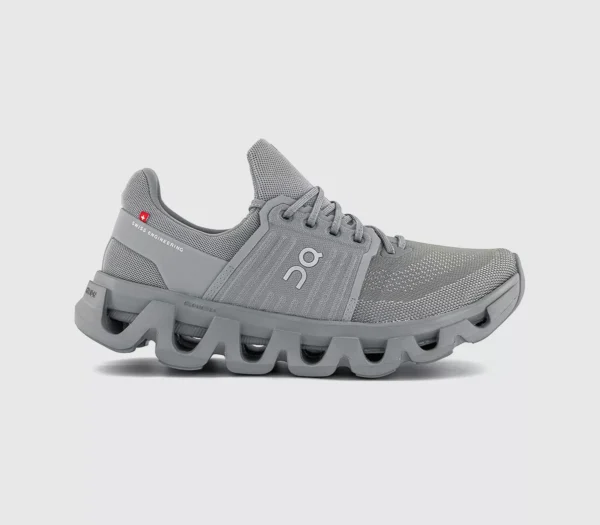 ON Cloudswift 4 AD Trainers  Alloy Front