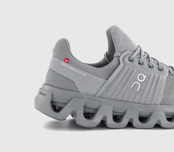 ON Cloudswift 4 AD Trainers  Alloy Front