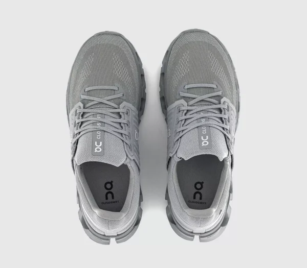 ON Cloudswift 4 AD Trainers  Alloy Front