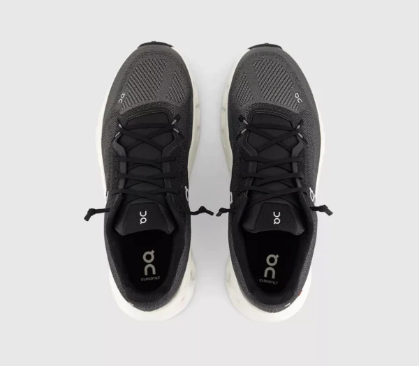Black Asphalt4 ON Cloudtilt Trainers Black Asphalt