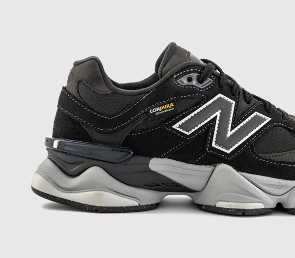 New Balance 9060 Trainers  Black Grey Black