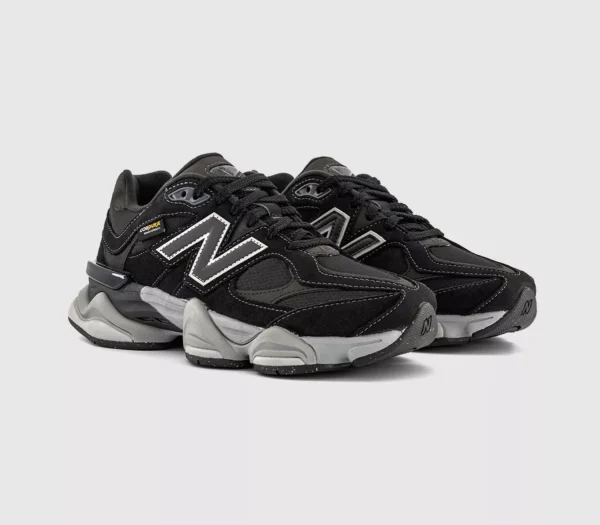 New Balance 9060 Trainers  Black Grey Black
