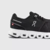 ON Cloud 6 Trainers  Black White F