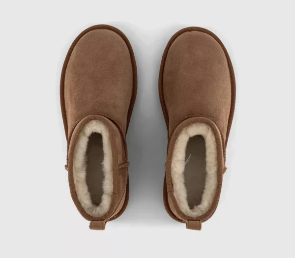 UGG Classic Ultra Mini Boots  Chestnut