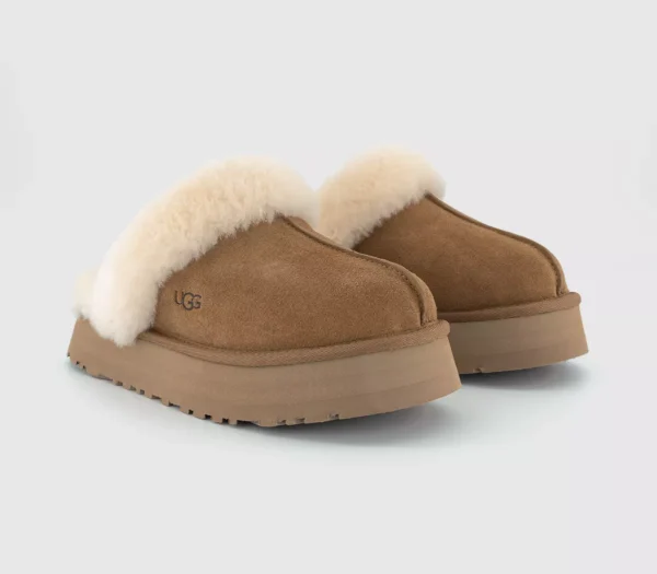 UGG Disquette Slippers  Chestnut