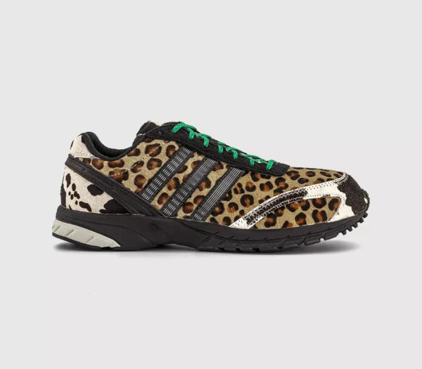 Adidas Adizero Adios OG Trainers  Grey Black Court Green