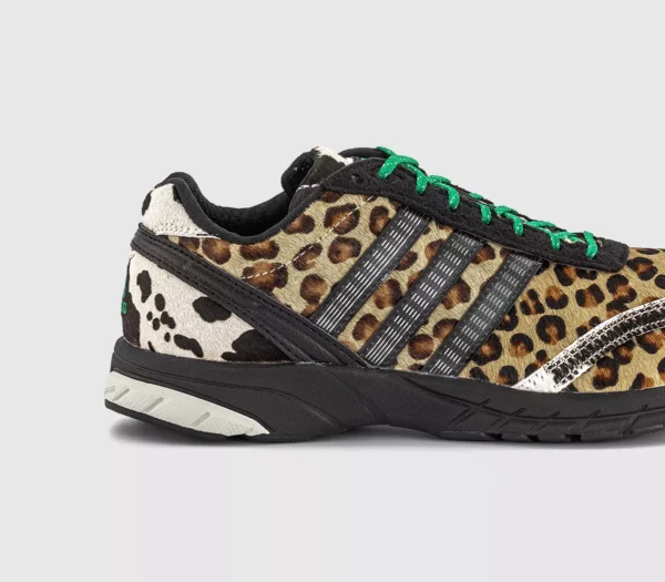 Adidas Adizero Adios OG Trainers  Grey Black Court Green