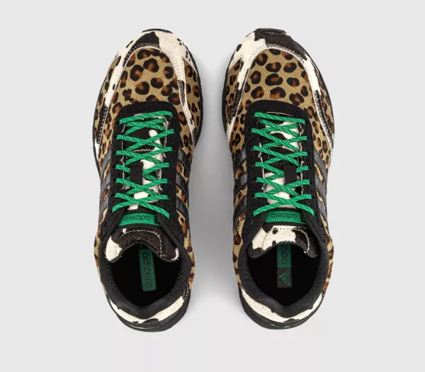 Adidas Adizero Adios OG Trainers  Grey Black Court Green