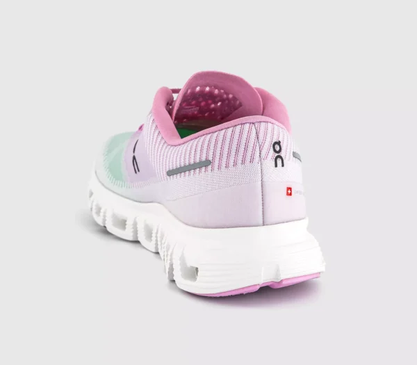 Honeydew Petal F3 ON Cloud 6 Push Trainers Honeydew Petal F