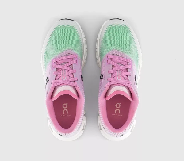 Honeydew Petal F5 ON Cloud 6 Push Trainers Honeydew Petal F