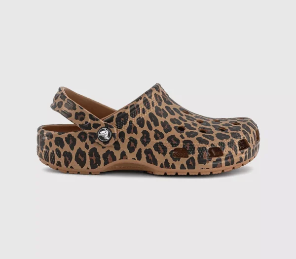 Leopard Crocs Classic Clogs Leopard