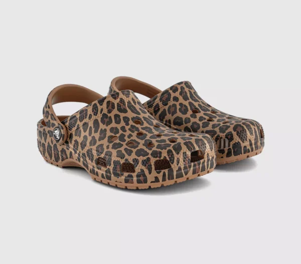 Leopard5 Crocs Classic Clogs Leopard