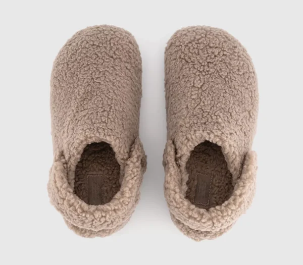 Crocs Classic Cozzzy Slippers  Mushroom