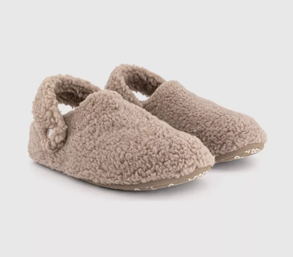 Crocs Classic Cozzzy Slippers  Mushroom