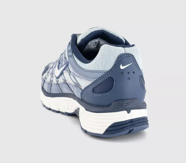 Nike P-6000 Trainers Blue2 Nike P-6000 Trainers Worn Blue Soft Pearl Ashen Slate