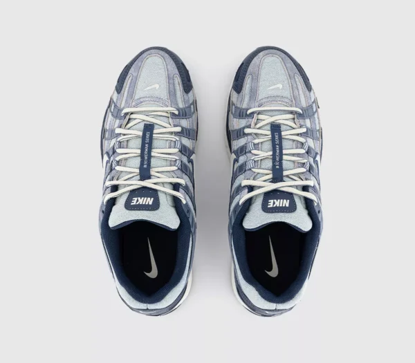 Nike P-6000 Trainers Blue3 Nike P-6000 Trainers Worn Blue Soft Pearl Ashen Slate
