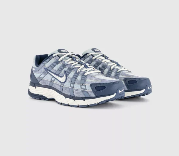 Nike P-6000 Trainers Blue4 Nike P-6000 Trainers Worn Blue Soft Pearl Ashen Slate