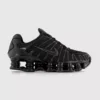 Nike Shox TL Trainers Black Nike Nike Shox TL Trainers Black Metallic Hematite Max Orange