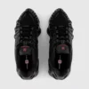 Nike Shox TL Trainers Black3 Nike Nike Shox TL Trainers Black Metallic Hematite Max Orange