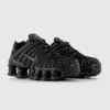 Nike Shox TL Trainers Black4 Nike Nike Shox TL Trainers Black Metallic Hematite Max Orange
