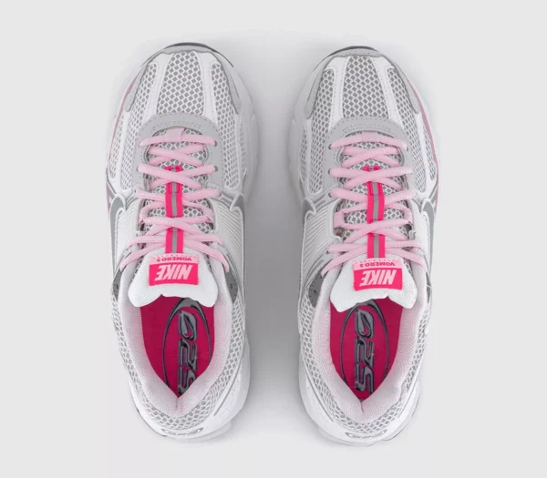 Nike Zoom Vomero 5 Trainers  Photon Dust Metallic Silver Summit White