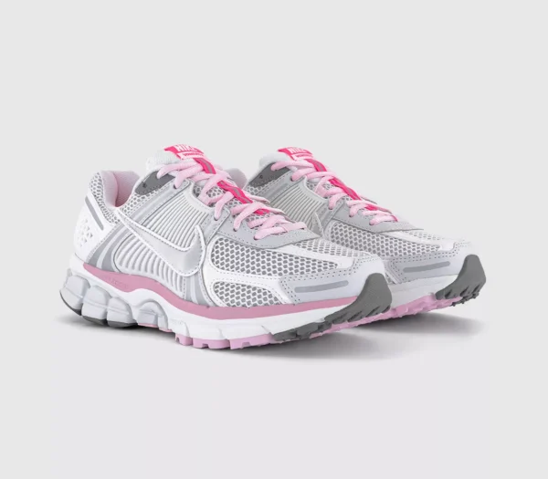 Nike Zoom Vomero 5 Trainers  Photon Dust Metallic Silver Summit White