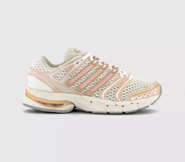 Adidas Adistar Control 5 Trainers  Off White Blush Pink Grey