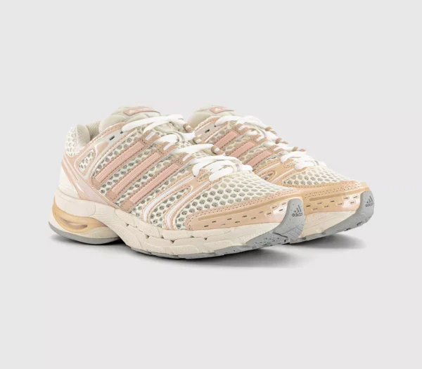 Adidas Adistar Control 5 Trainers  Off White Blush Pink Grey