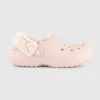 Quartz Crocs Classic Fleece Lined Clogs Quartz