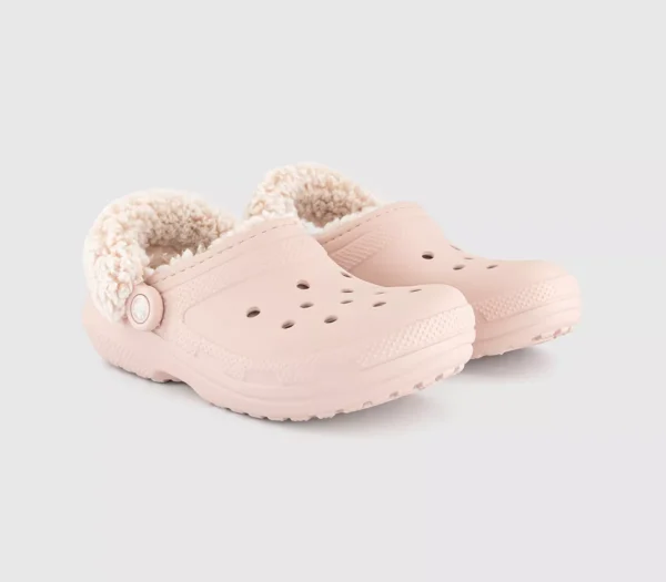 Quartz5 Crocs Classic Fleece Lined Clogs Quartz