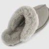 UGG Scuffette II Metal Logo Slippers  Seal Grey