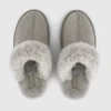 UGG Scuffette II Metal Logo Slippers  Seal Grey