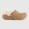Sepia form Crocs Classic Fleece Lined Clogs Sepia
