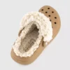 Crocs Classic Fleece Lined Clogs  Sepia