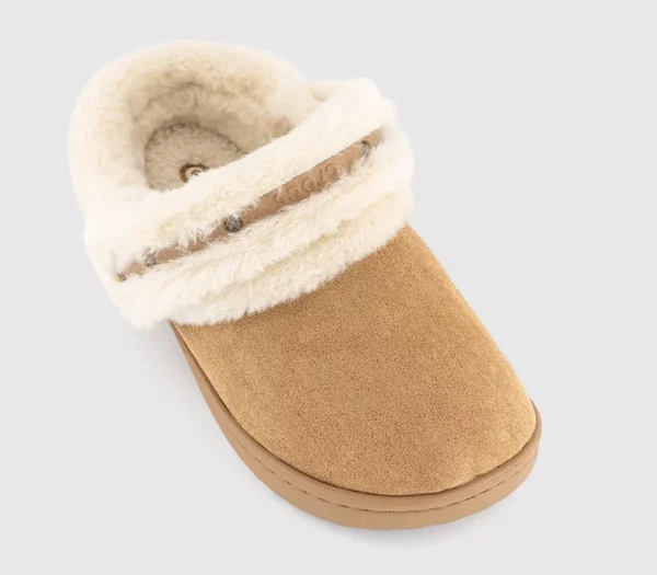 Crocs Classic Unfurgettable Suede Clogs  Sepia