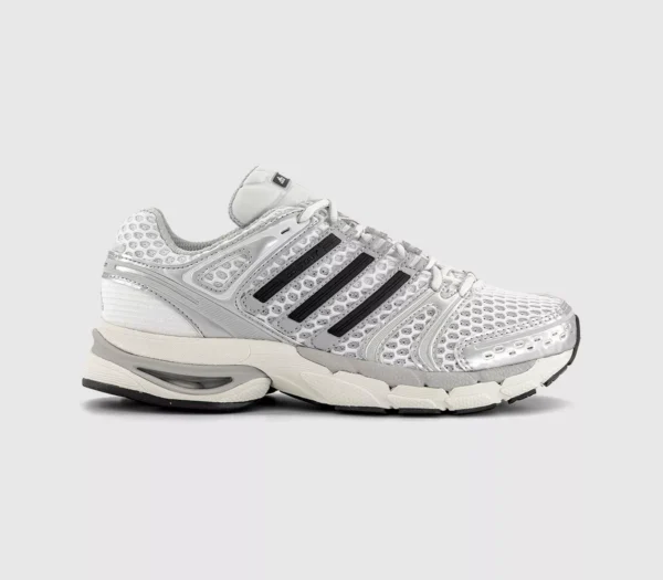 Adidas Adistar Control 5 Trainers  Silver Metallic Grey Black