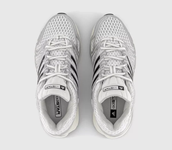 Adidas Adistar Control 5 Trainers  Silver Metallic Grey Black