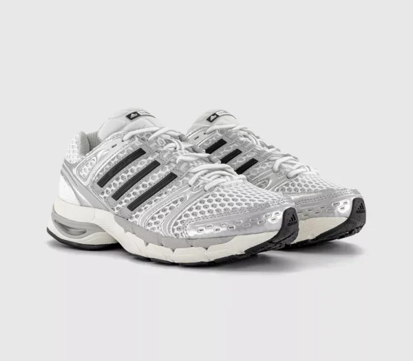 Adidas Adistar Control 5 Trainers  Silver Metallic Grey Black