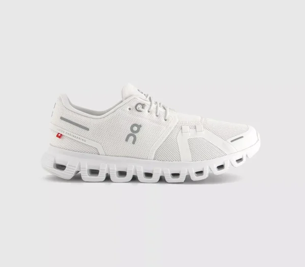 ON Cloud 6 Trainers  White White F