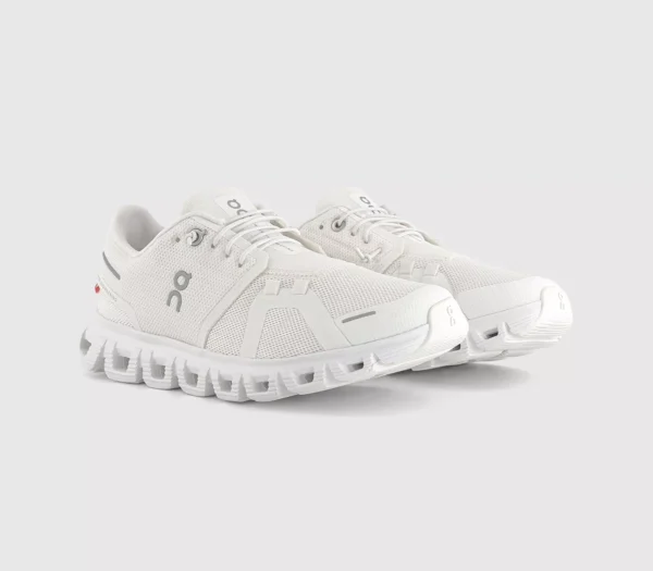 ON Cloud 6 Trainers  White White F