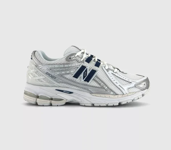 New Balance 1906 Trainers  White White Silver Black