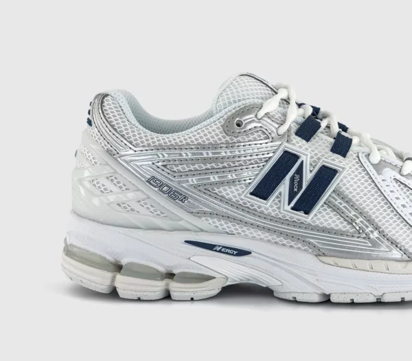 New Balance 1906 Trainers  White White Silver Black
