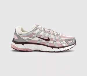 Nike P-6000 Trainers  Summit White Plum Chalk Metallic Silver