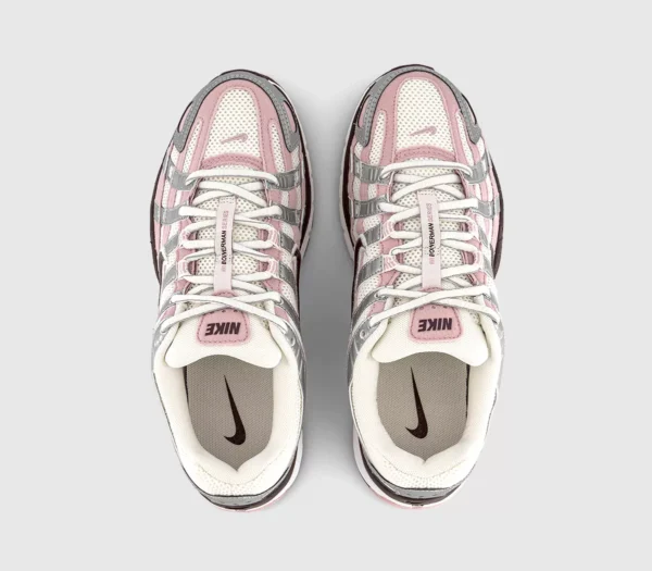 Nike P-6000 Trainers  Summit White Plum Chalk Metallic Silver